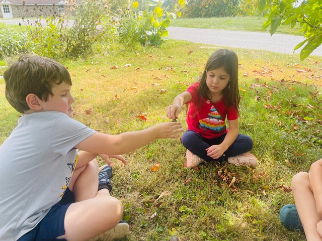 Hands-on learning with mathematical manipulatives at Spicebush Montessori School